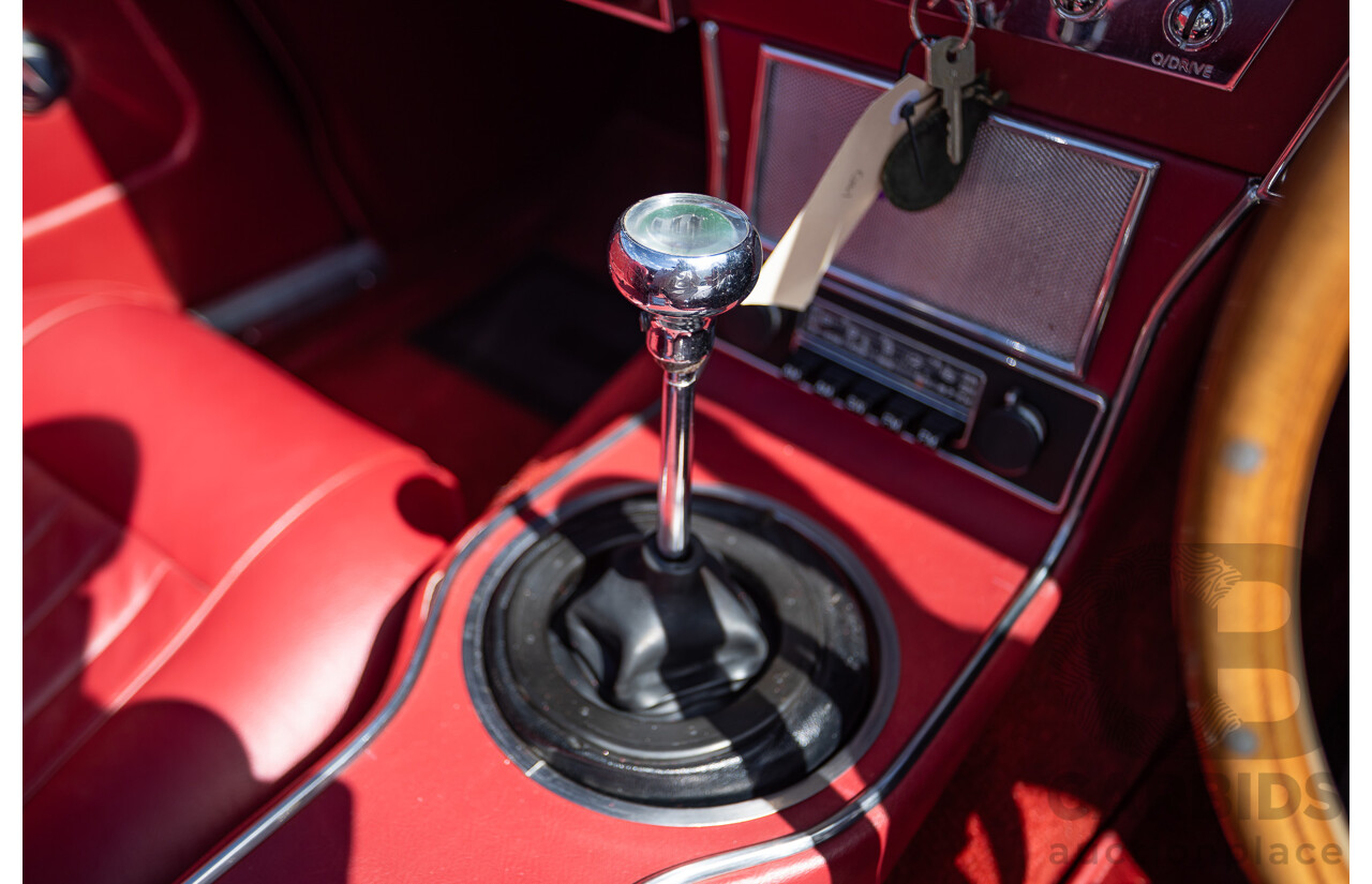 1/1964 Austin Healey 3000 MKIII BJ8 Phase 1 2+2 2d Convertible Black 2.9L