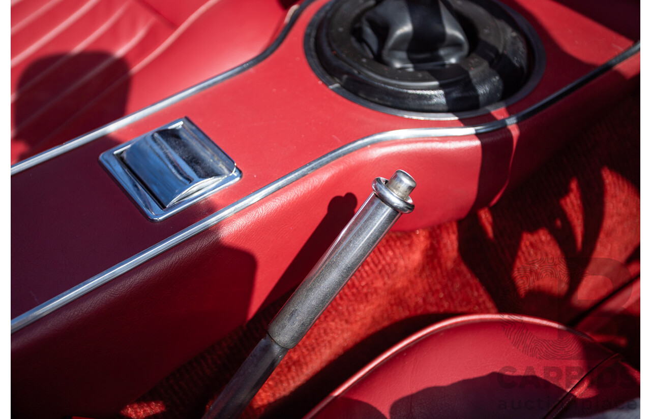 1/1964 Austin Healey 3000 MKIII BJ8 Phase 1 2+2 2d Convertible Black 2.9L