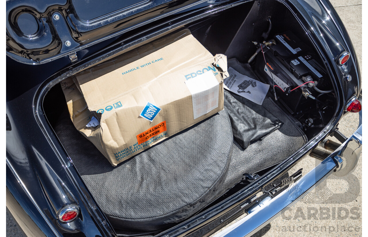 1/1964 Austin Healey 3000 MKIII BJ8 Phase 1 2+2 2d Convertible Black 2.9L