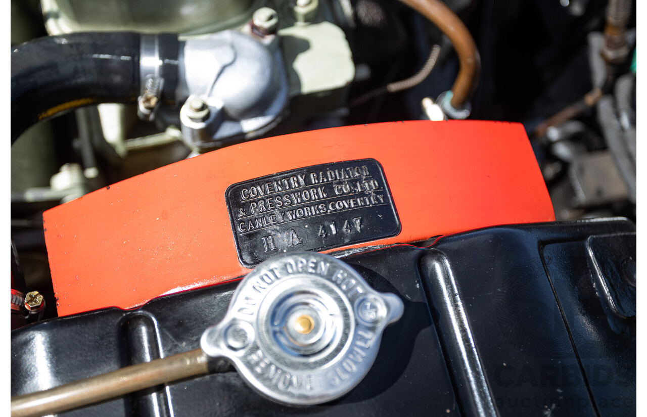 1/1964 Austin Healey 3000 MKIII BJ8 Phase 1 2+2 2d Convertible Black 2.9L