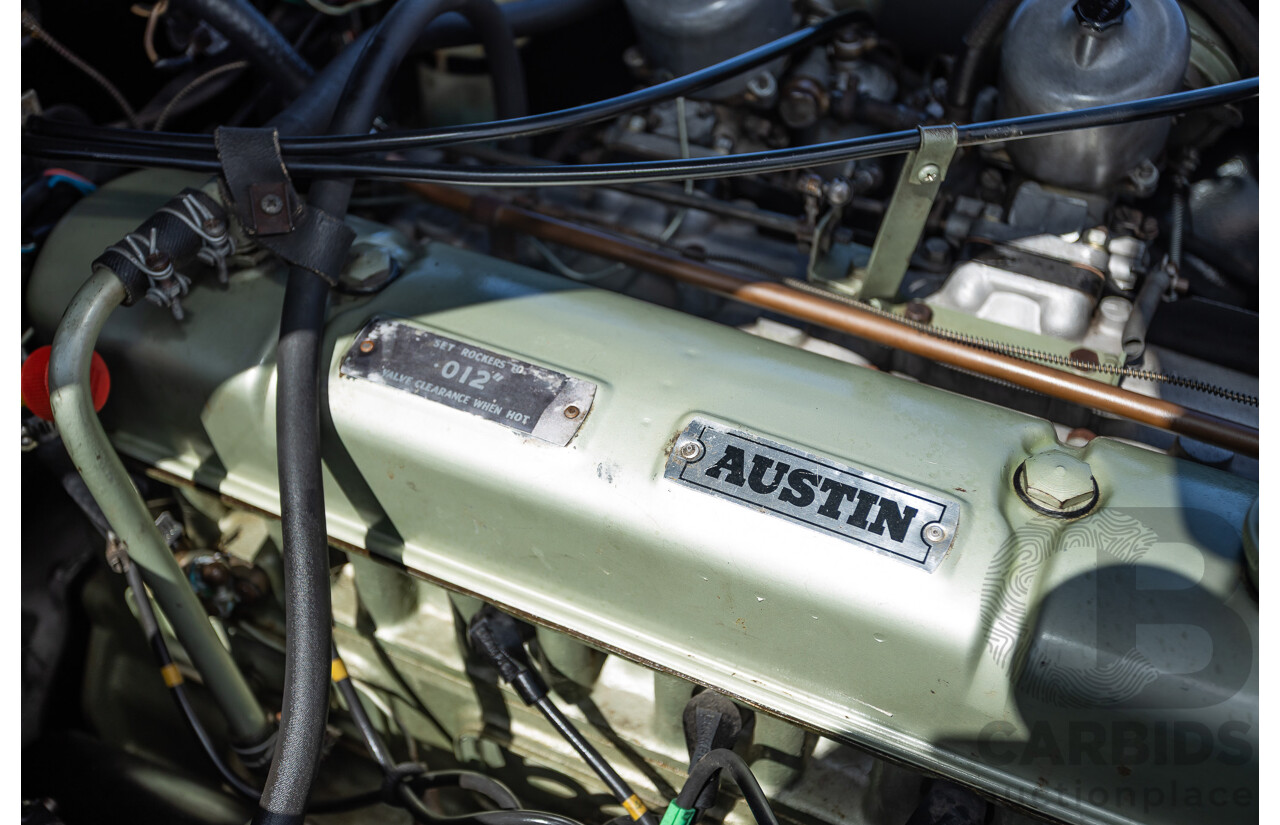 1/1964 Austin Healey 3000 MKIII BJ8 Phase 1 2+2 2d Convertible Black 2.9L