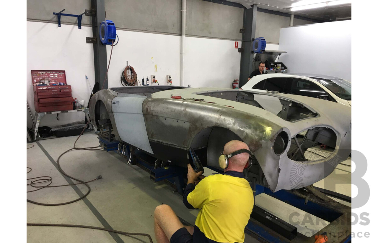 1/1964 Austin Healey 3000 MKIII BJ8 Phase 1 2+2 2d Convertible Black 2.9L