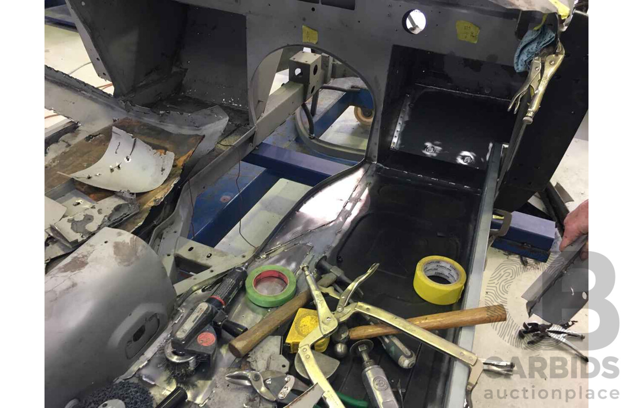 1/1964 Austin Healey 3000 MKIII BJ8 Phase 1 2+2 2d Convertible Black 2.9L