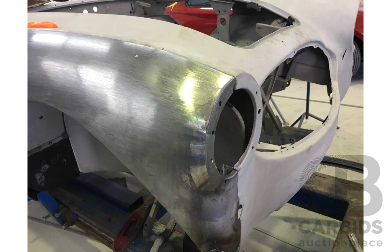 1/1964 Austin Healey 3000 MKIII BJ8 Phase 1 2+2 2d Convertible Black 2.9L