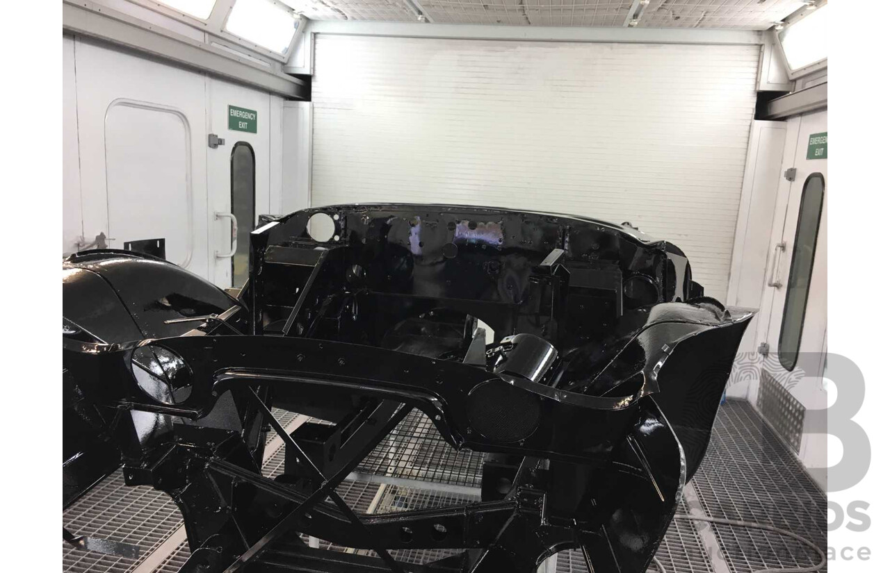 1/1964 Austin Healey 3000 MKIII BJ8 Phase 1 2+2 2d Convertible Black 2.9L