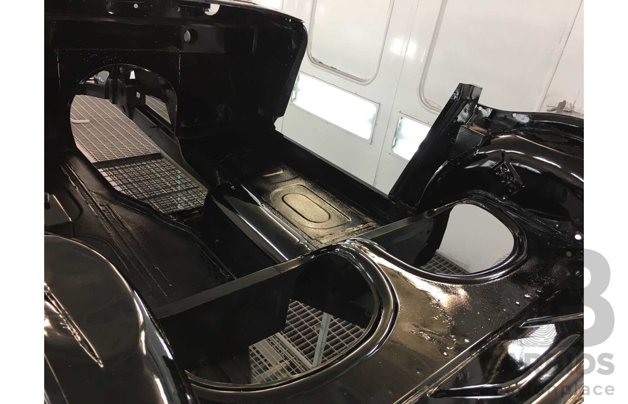 1/1964 Austin Healey 3000 MKIII BJ8 Phase 1 2+2 2d Convertible Black 2.9L