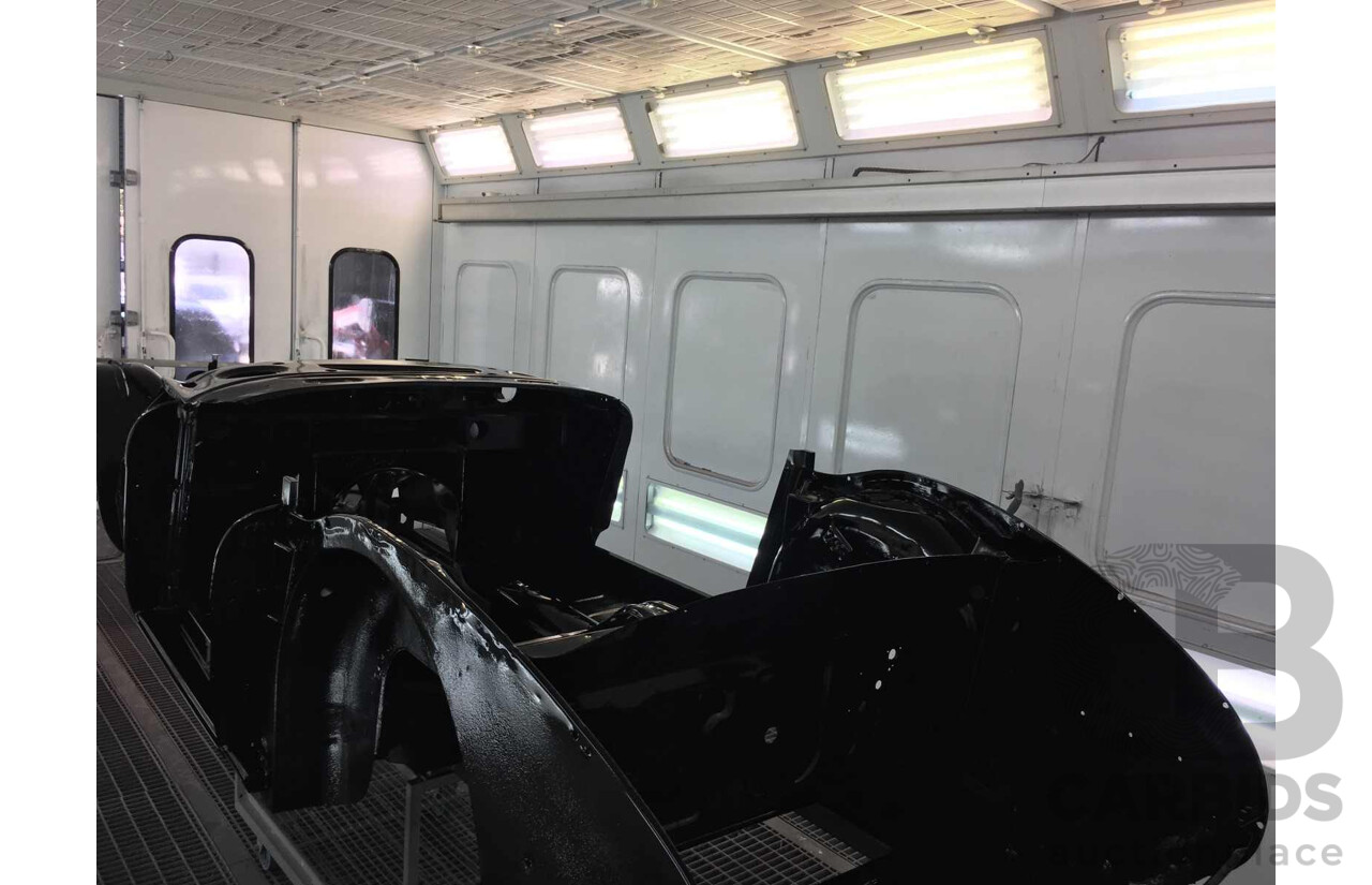 1/1964 Austin Healey 3000 MKIII BJ8 Phase 1 2+2 2d Convertible Black 2.9L