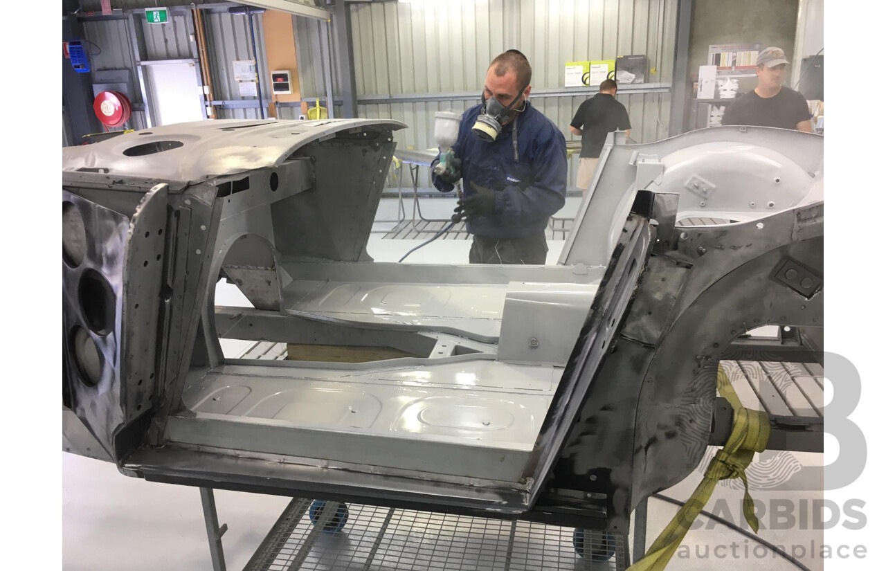 1/1964 Austin Healey 3000 MKIII BJ8 Phase 1 2+2 2d Convertible Black 2.9L