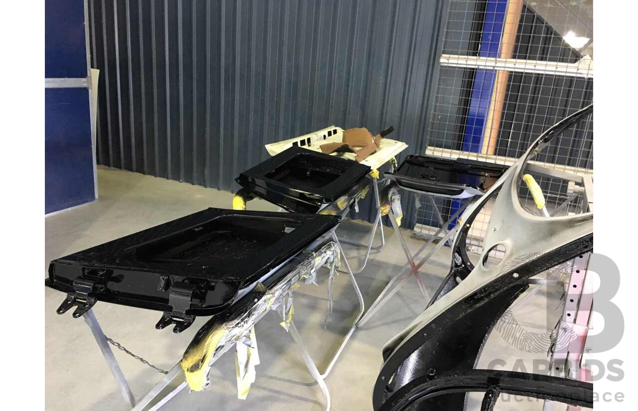 1/1964 Austin Healey 3000 MKIII BJ8 Phase 1 2+2 2d Convertible Black 2.9L