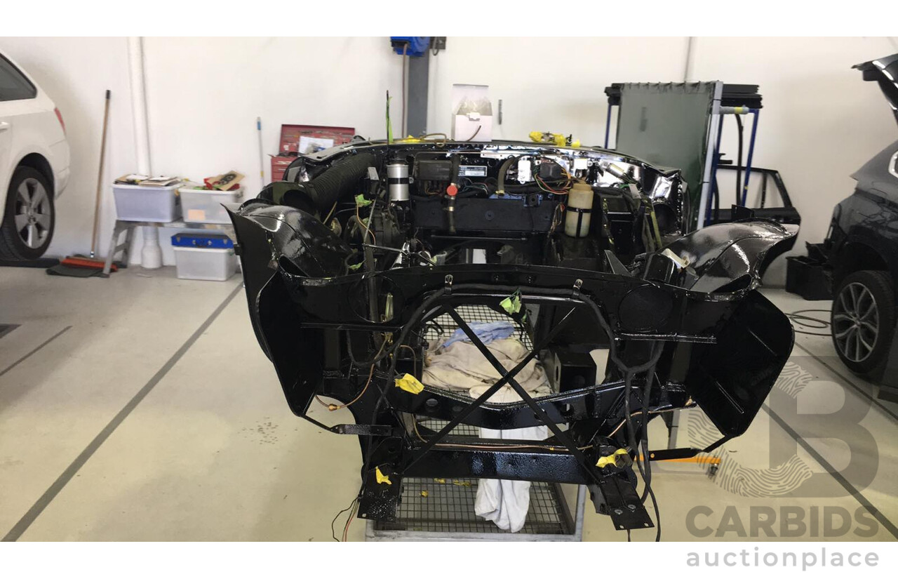 1/1964 Austin Healey 3000 MKIII BJ8 Phase 1 2+2 2d Convertible Black 2.9L