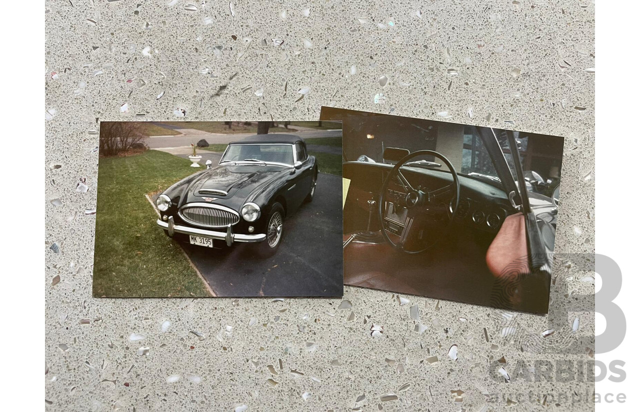 1/1964 Austin Healey 3000 MKIII BJ8 Phase 1 2+2 2d Convertible Black 2.9L