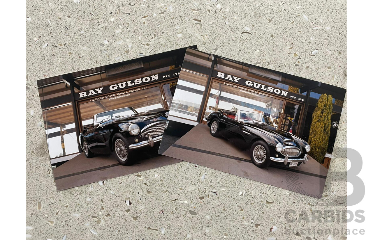 1/1964 Austin Healey 3000 MKIII BJ8 Phase 1 2+2 2d Convertible Black 2.9L