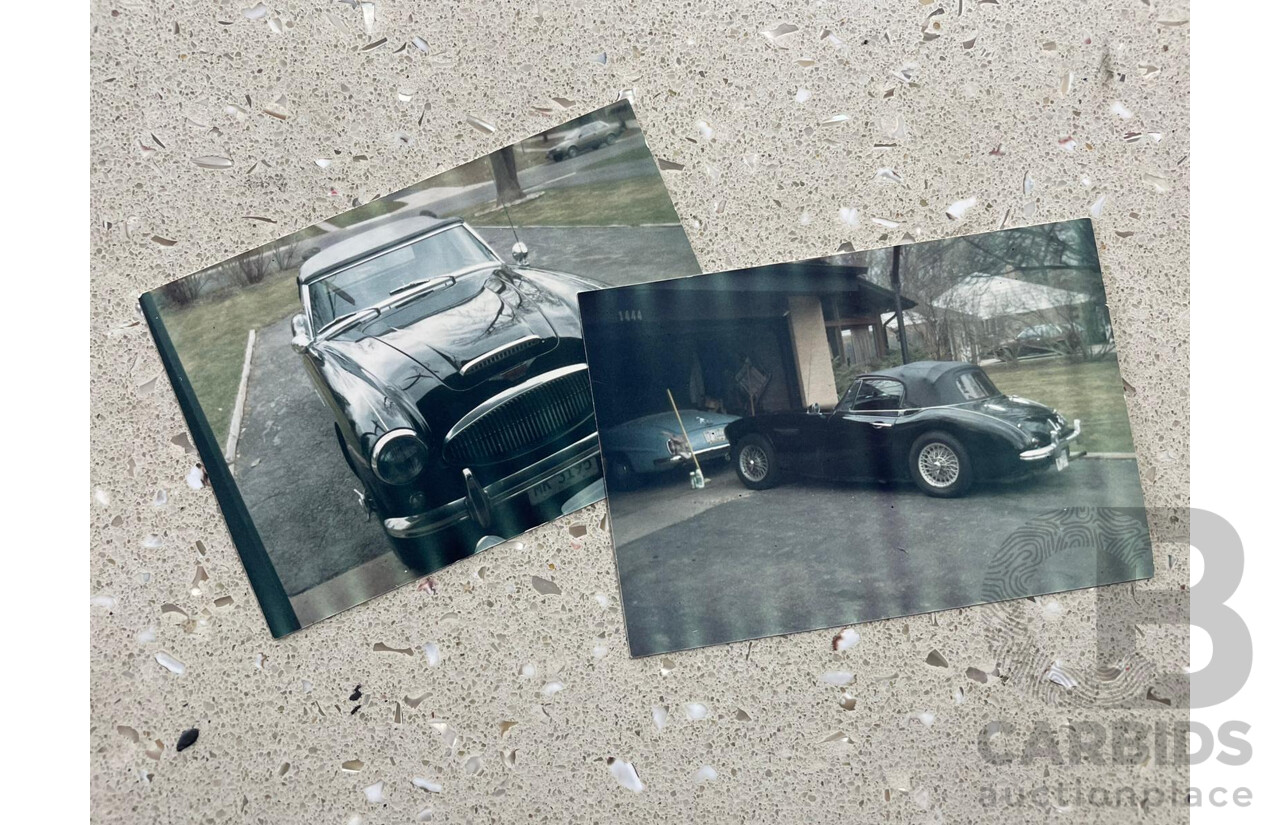 1/1964 Austin Healey 3000 MKIII BJ8 Phase 1 2+2 2d Convertible Black 2.9L