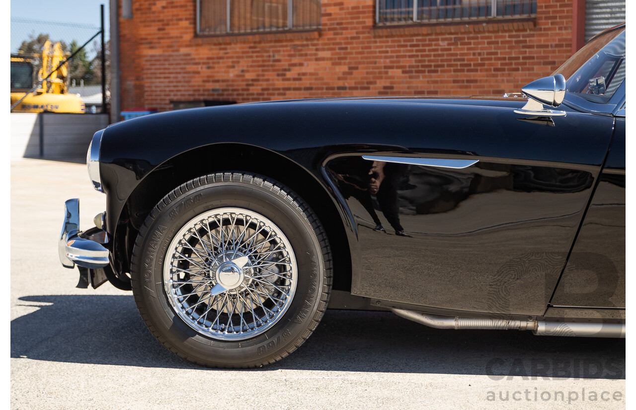 1/1964 Austin Healey 3000 MKIII BJ8 Phase 1 2+2 2d Convertible Black 2.9L