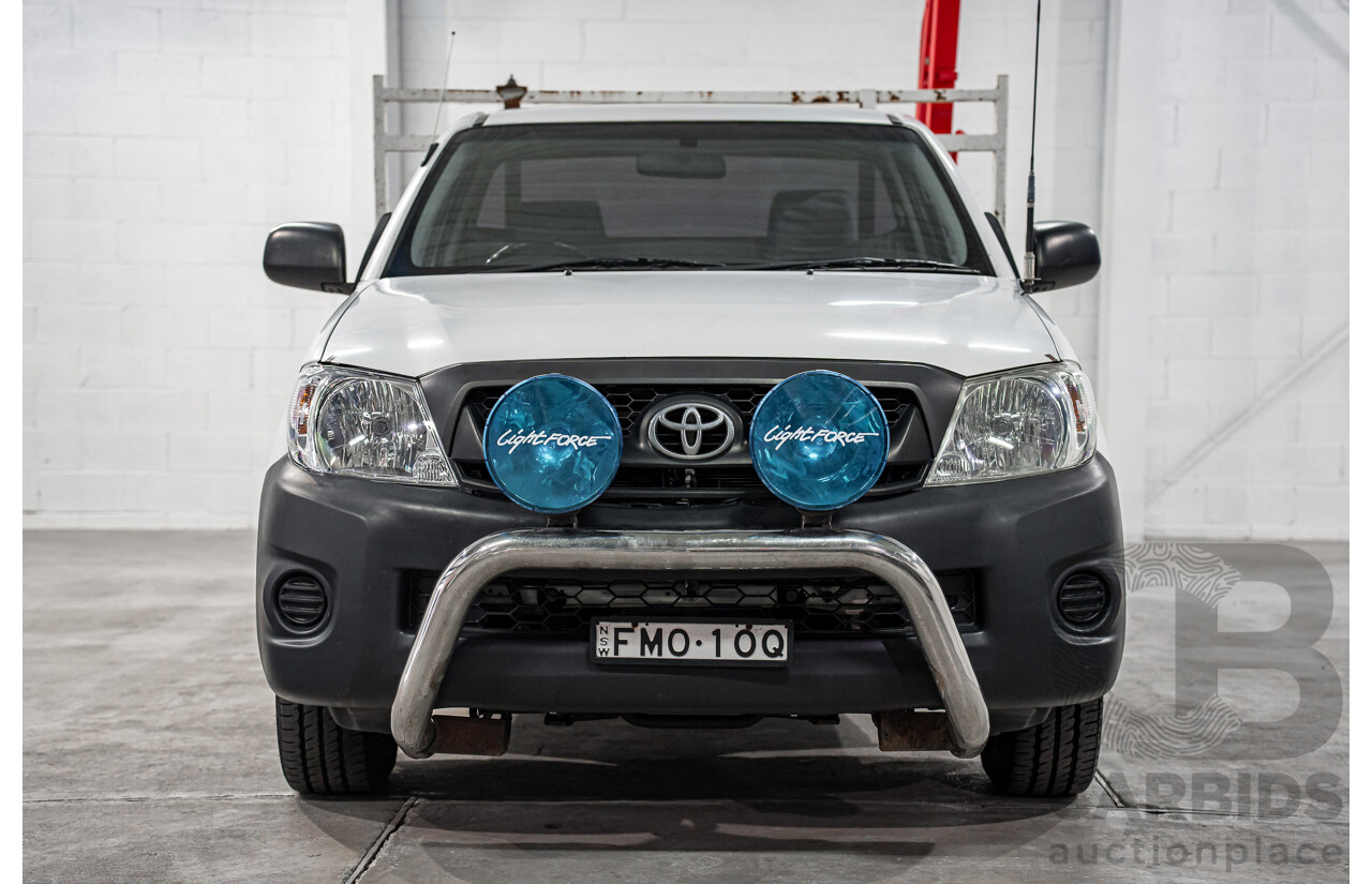 7/2009 Toyota Hilux Workmate TGN16R 08 Upgrade C/Chas White 2.7L - Hydraulic Tipper