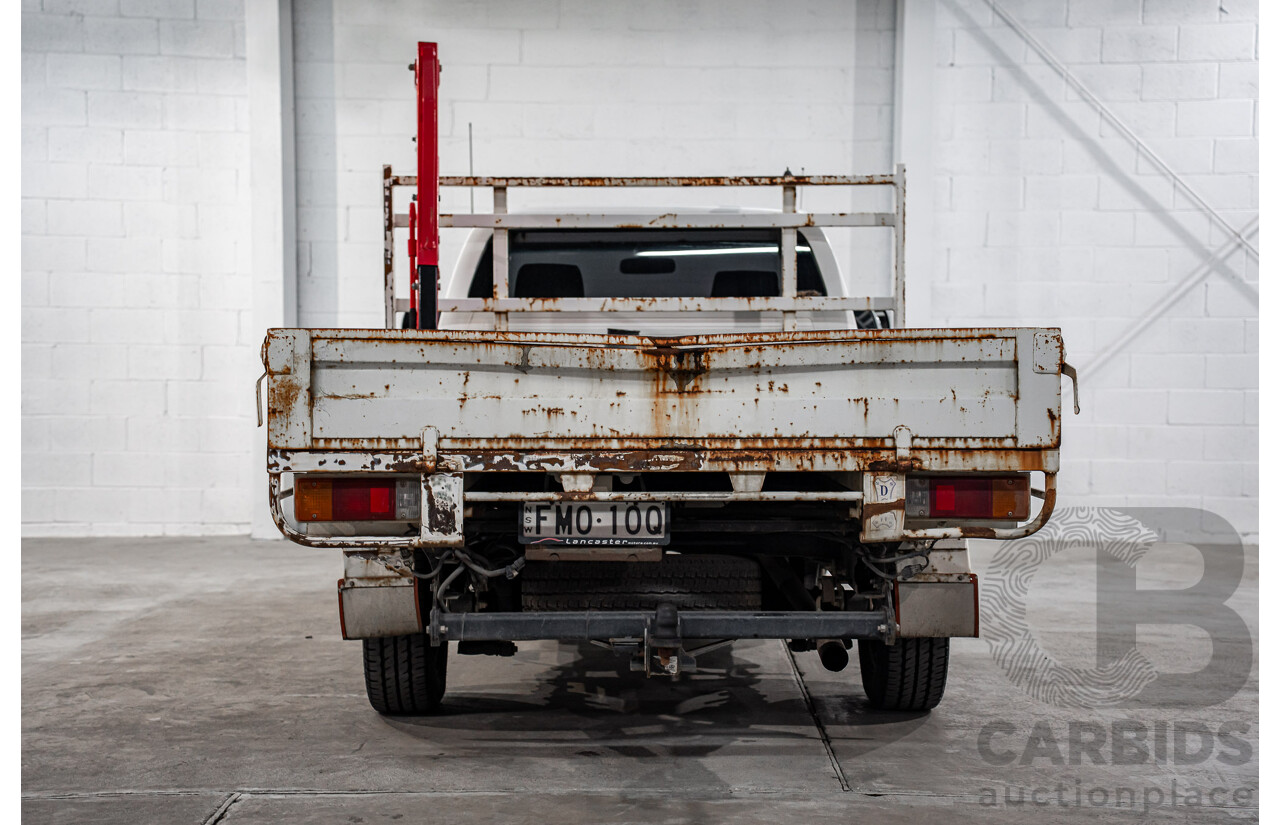 7/2009 Toyota Hilux Workmate TGN16R 08 Upgrade C/Chas White 2.7L - Hydraulic Tipper