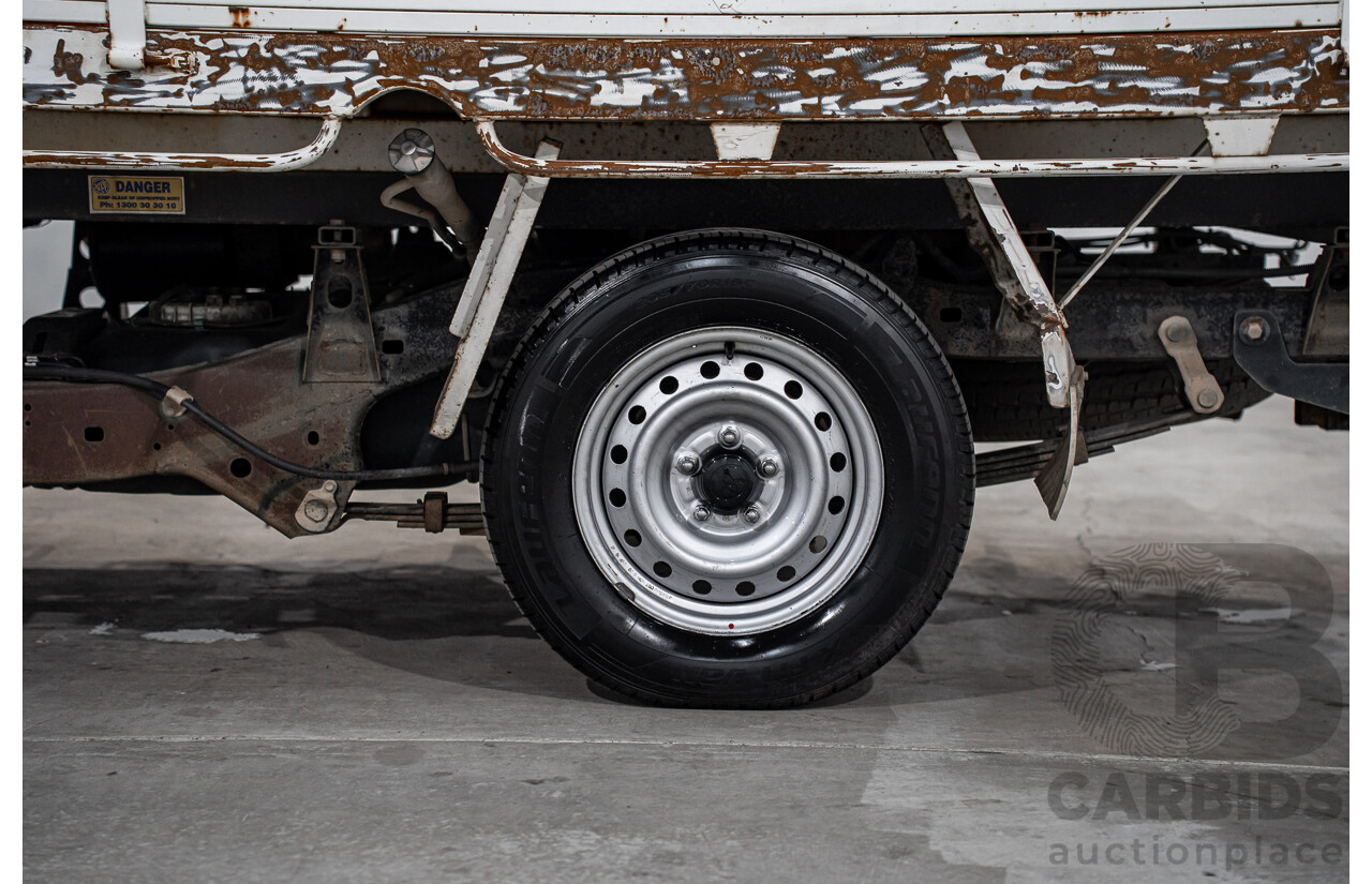 7/2009 Toyota Hilux Workmate TGN16R 08 Upgrade C/Chas White 2.7L - Hydraulic Tipper