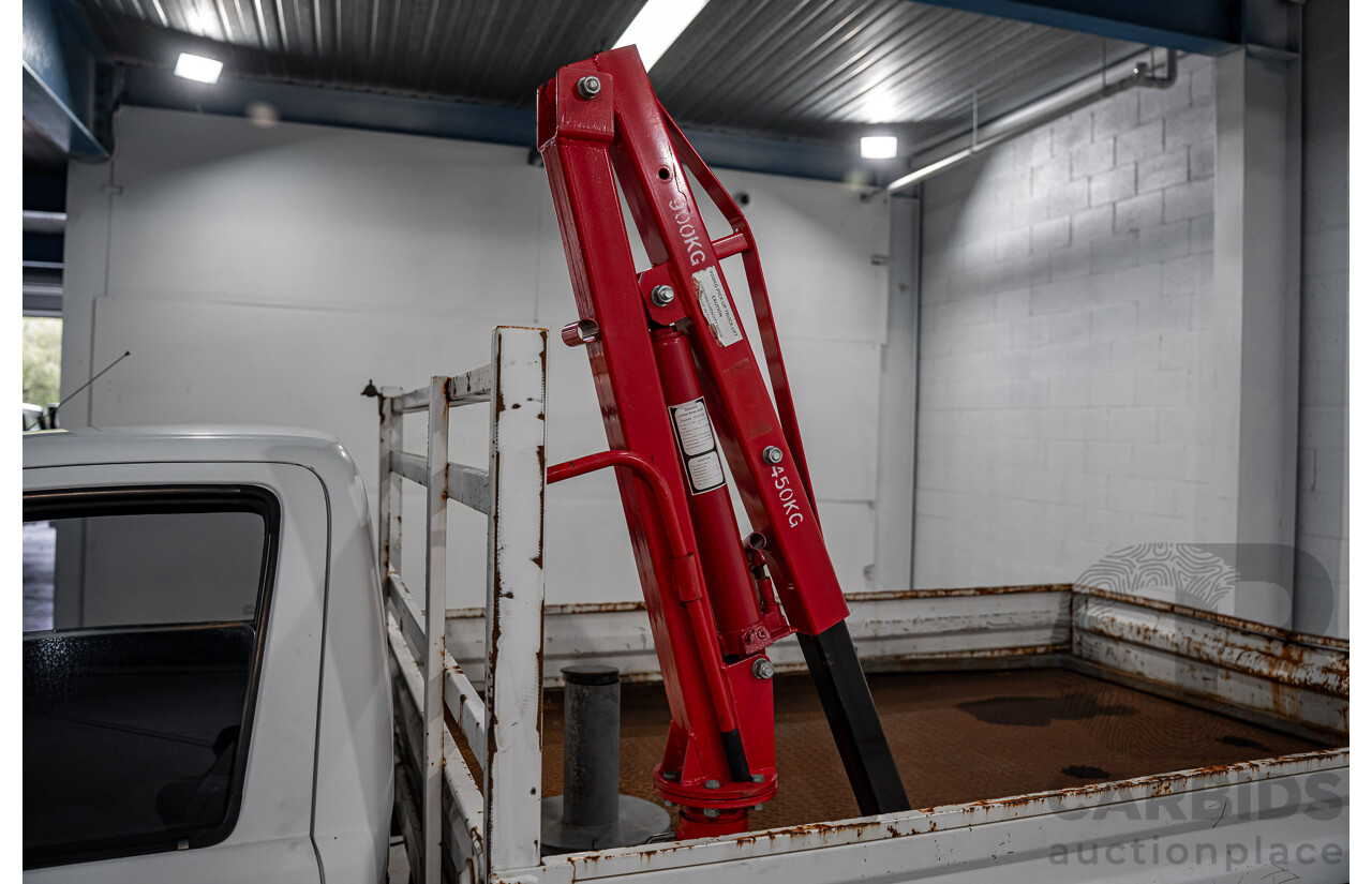 7/2009 Toyota Hilux Workmate TGN16R 08 Upgrade C/Chas White 2.7L - Hydraulic Tipper