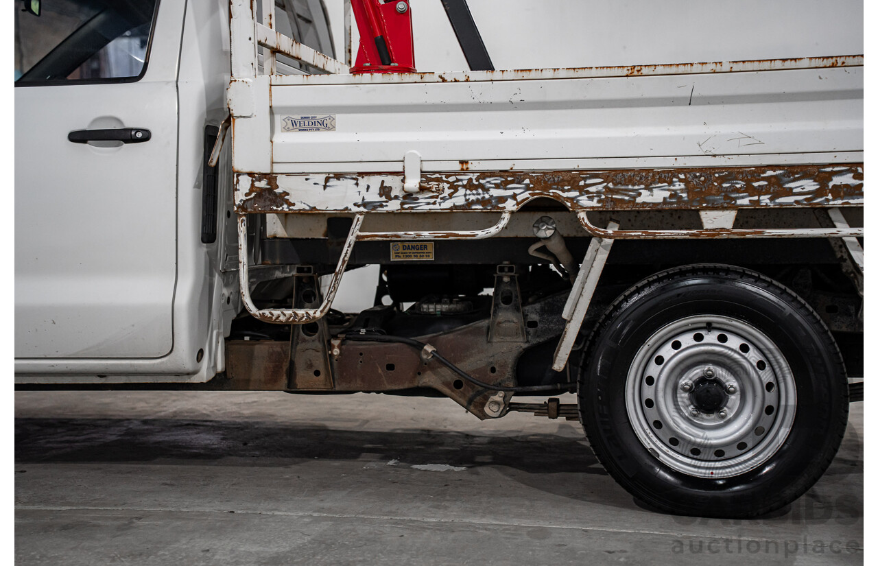 7/2009 Toyota Hilux Workmate TGN16R 08 Upgrade C/Chas White 2.7L - Hydraulic Tipper