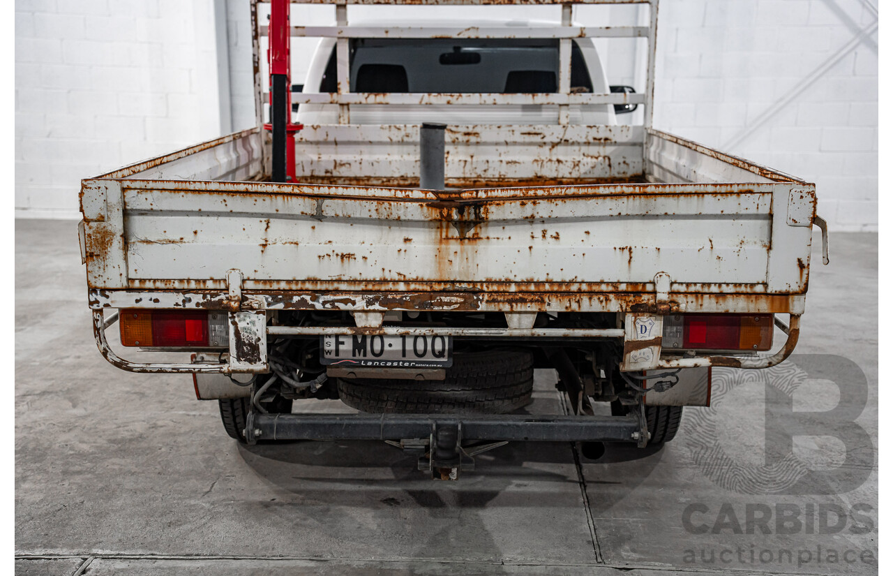 7/2009 Toyota Hilux Workmate TGN16R 08 Upgrade C/Chas White 2.7L - Hydraulic Tipper