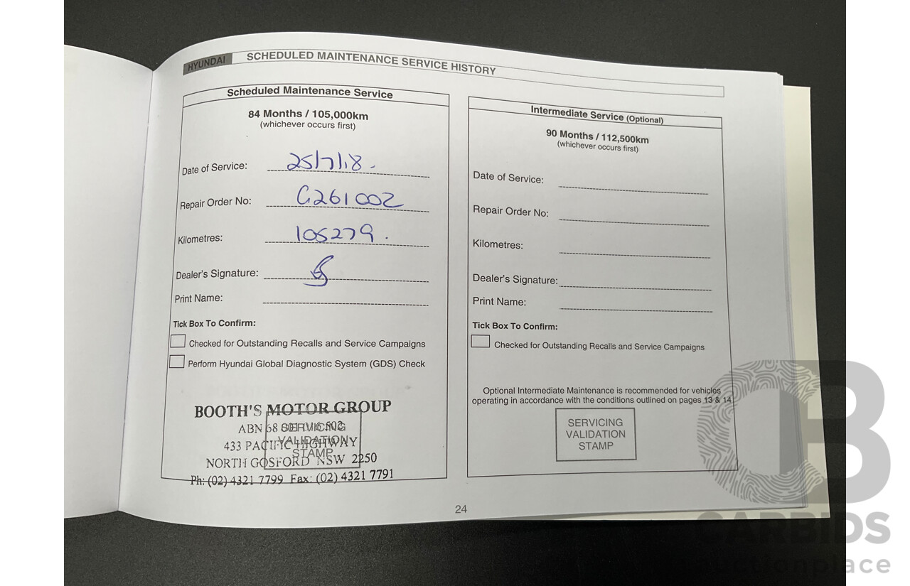 8/2014 Hyundai i30 SE GD MY14 5d Hatchback Brilliant Red Metallic 1.8L