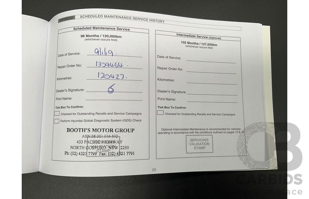 8/2014 Hyundai i30 SE GD MY14 5d Hatchback Brilliant Red Metallic 1.8L