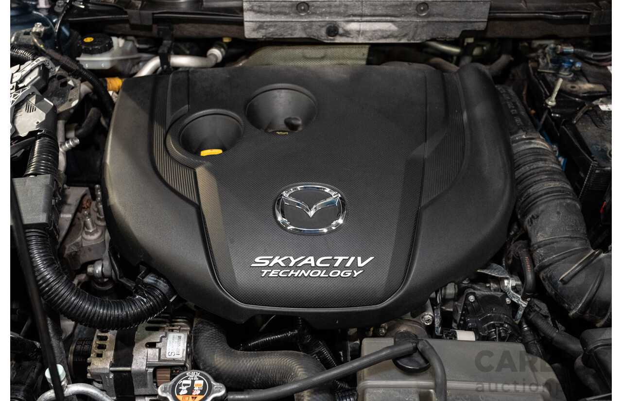 8/2014 Mazda Cx-5 Maxx Sport (4x4) MY13 Upgrade 4d Wagon Reflex Blue Mica Turbo Diesel 2.2L