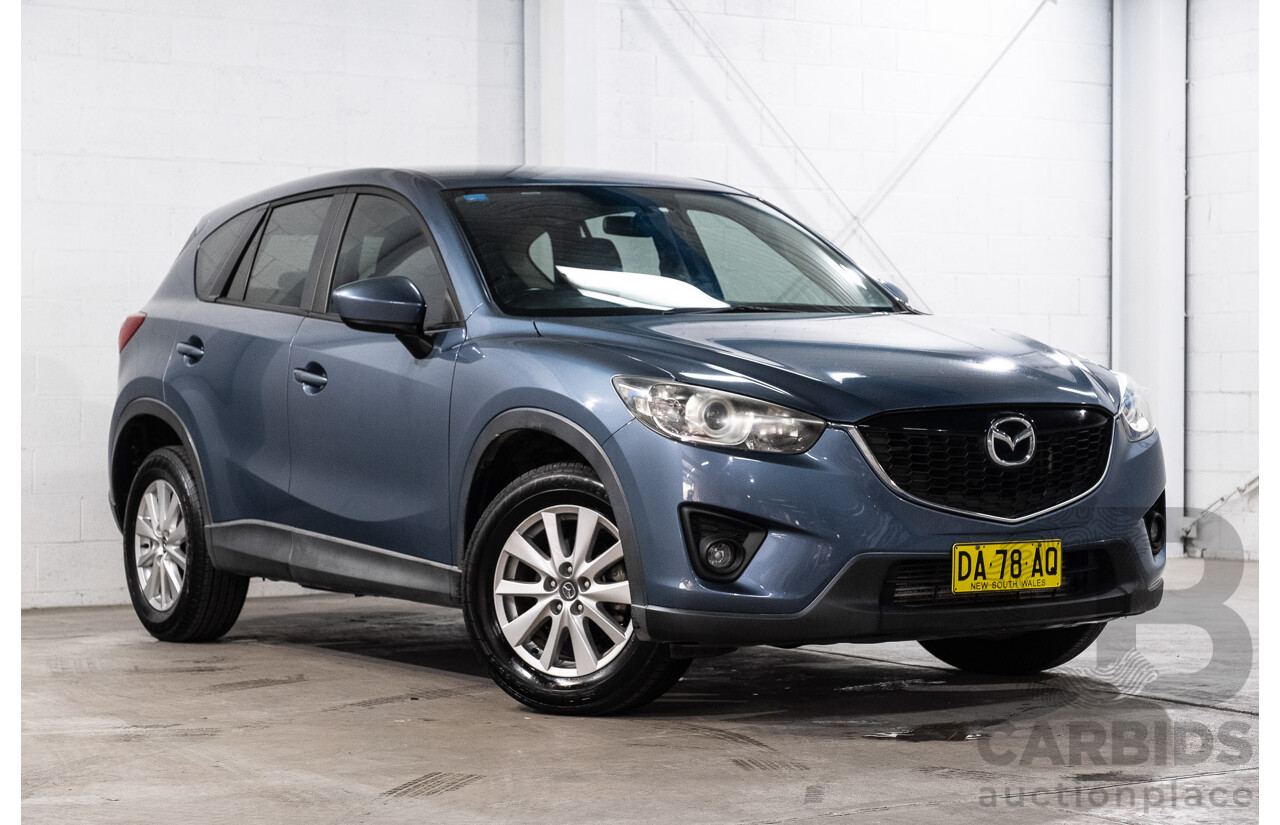 8/2014 Mazda Cx-5 Maxx Sport (4x4) MY13 Upgrade 4d Wagon Reflex Blue Mica Turbo Diesel 2.2L