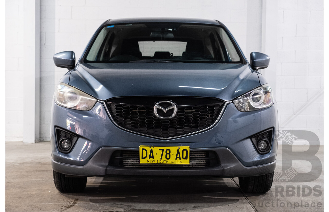8/2014 Mazda Cx-5 Maxx Sport (4x4) MY13 Upgrade 4d Wagon Reflex Blue Mica Turbo Diesel 2.2L