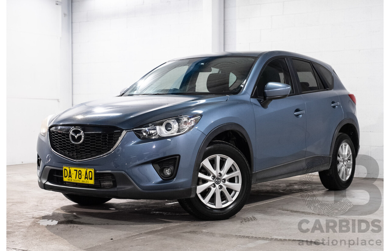 8/2014 Mazda Cx-5 Maxx Sport (4x4) MY13 Upgrade 4d Wagon Reflex Blue Mica Turbo Diesel 2.2L