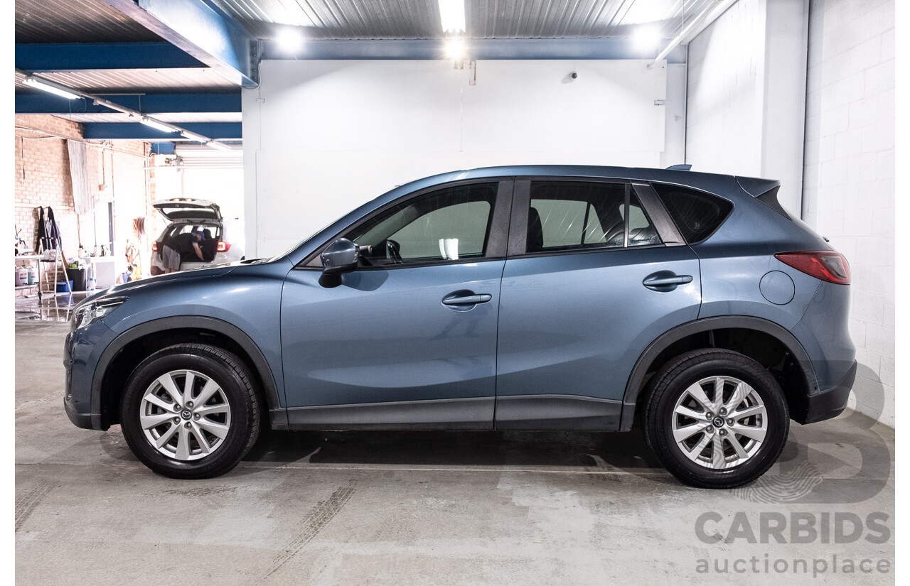 8/2014 Mazda Cx-5 Maxx Sport (4x4) MY13 Upgrade 4d Wagon Reflex Blue Mica Turbo Diesel 2.2L