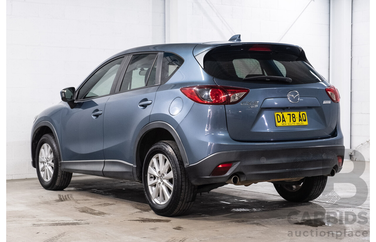 8/2014 Mazda Cx-5 Maxx Sport (4x4) MY13 Upgrade 4d Wagon Reflex Blue Mica Turbo Diesel 2.2L