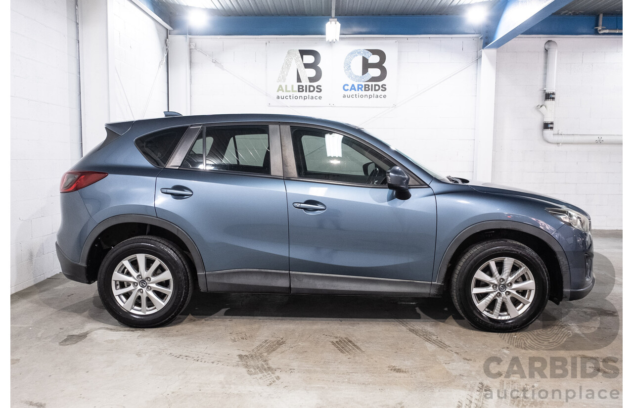 8/2014 Mazda Cx-5 Maxx Sport (4x4) MY13 Upgrade 4d Wagon Reflex Blue Mica Turbo Diesel 2.2L