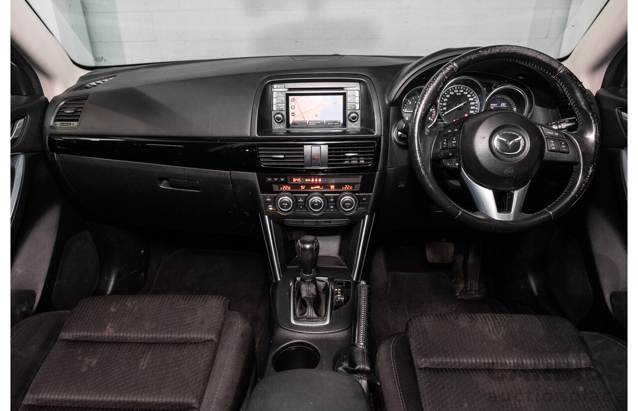 8/2014 Mazda Cx-5 Maxx Sport (4x4) MY13 Upgrade 4d Wagon Reflex Blue Mica Turbo Diesel 2.2L