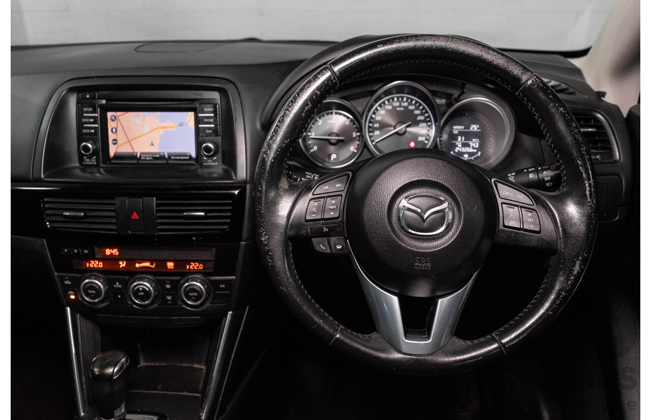 8/2014 Mazda Cx-5 Maxx Sport (4x4) MY13 Upgrade 4d Wagon Reflex Blue Mica Turbo Diesel 2.2L