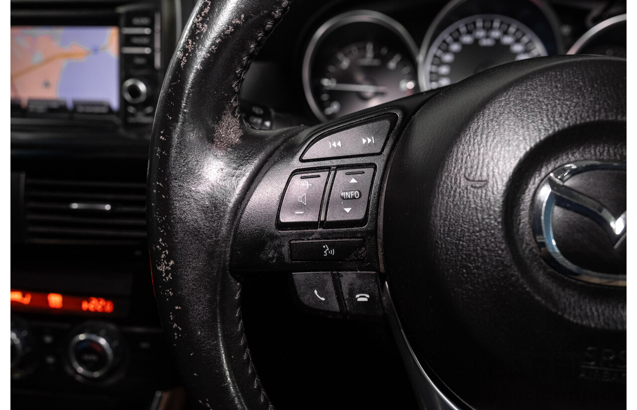 8/2014 Mazda Cx-5 Maxx Sport (4x4) MY13 Upgrade 4d Wagon Reflex Blue Mica Turbo Diesel 2.2L