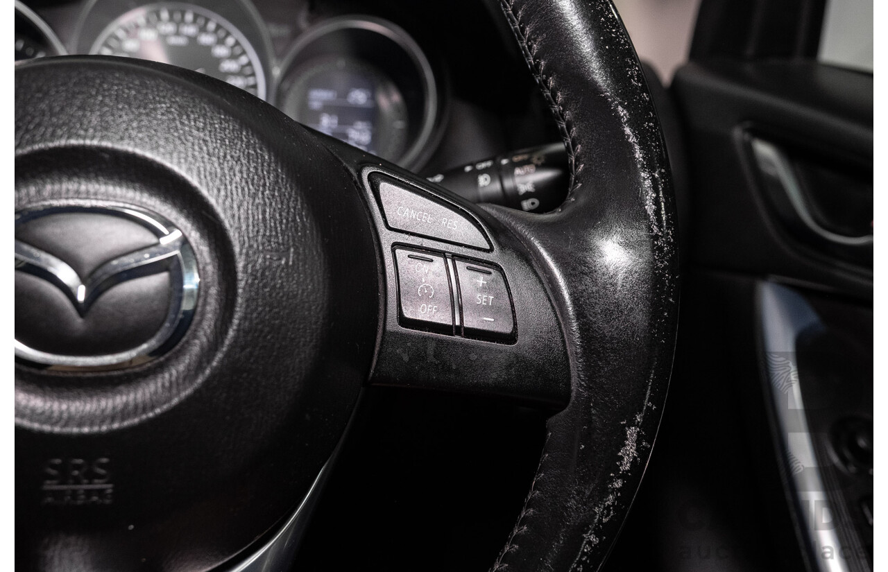 8/2014 Mazda Cx-5 Maxx Sport (4x4) MY13 Upgrade 4d Wagon Reflex Blue Mica Turbo Diesel 2.2L