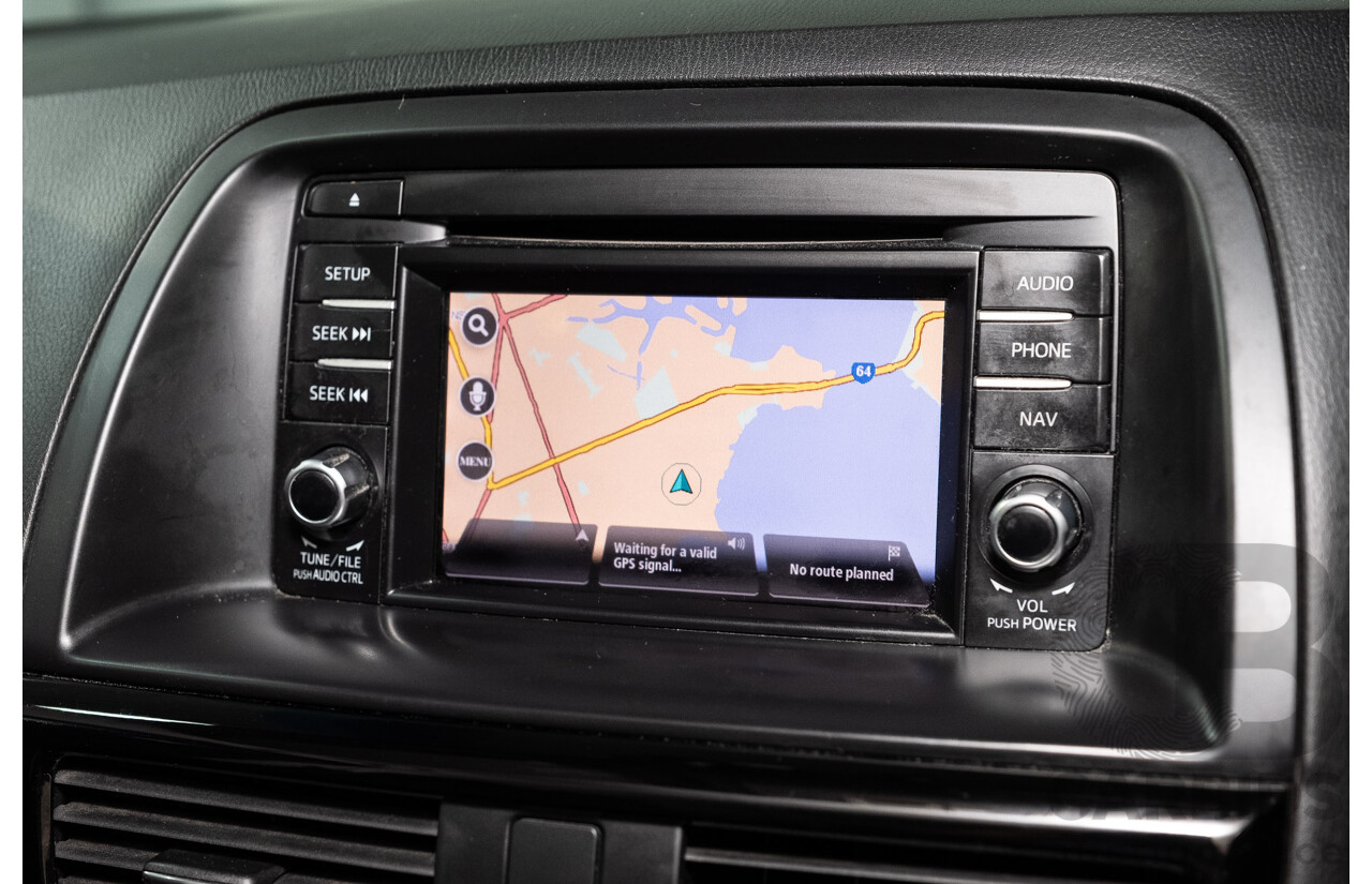 8/2014 Mazda Cx-5 Maxx Sport (4x4) MY13 Upgrade 4d Wagon Reflex Blue Mica Turbo Diesel 2.2L