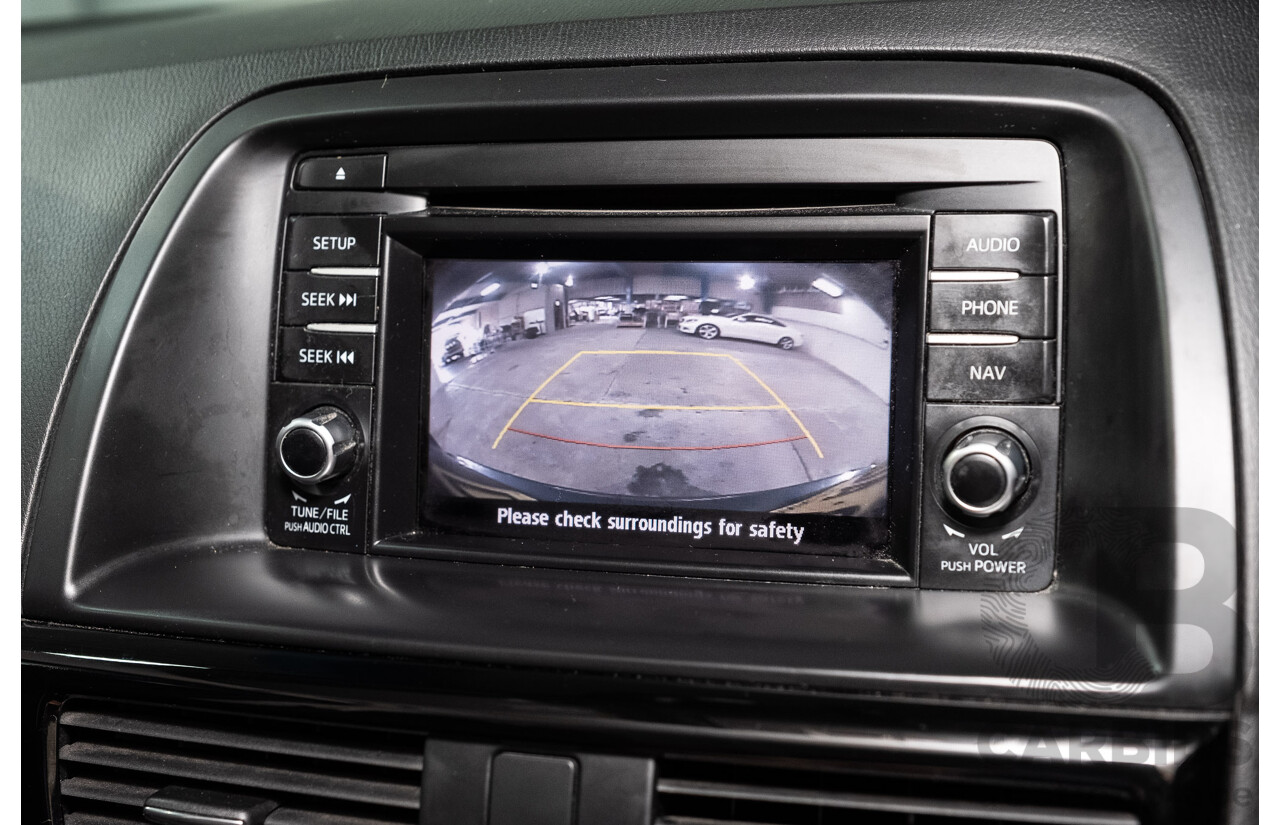 8/2014 Mazda Cx-5 Maxx Sport (4x4) MY13 Upgrade 4d Wagon Reflex Blue Mica Turbo Diesel 2.2L