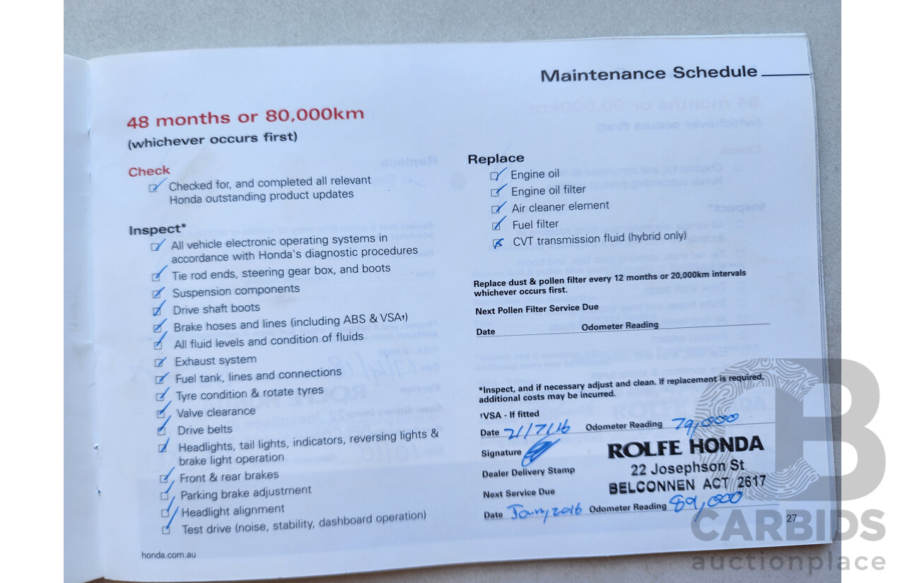 6/2008 Honda Civic VTi MY07 4d Sedan White 1.8L