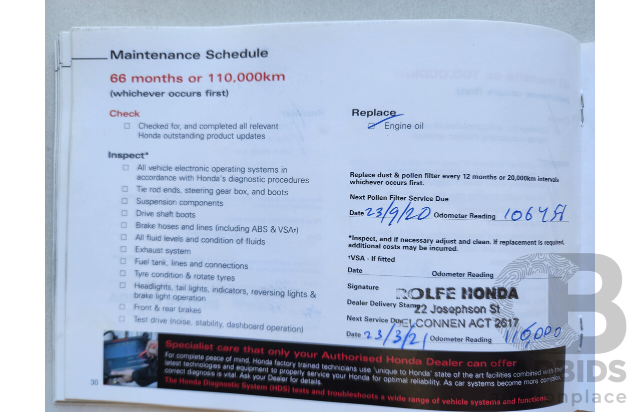 6/2008 Honda Civic VTi MY07 4d Sedan White 1.8L