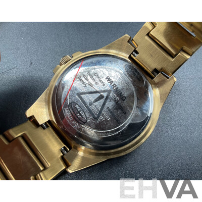 GUESS Lady Frontier Gold-tone Watch (W1156L2) Watch, SANDA Watch and KATE SPADE Watch - Lot of 3