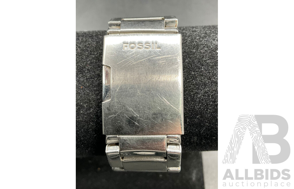 FOSSIL (FS-4249) Men's Chronograph Black Dial Watch