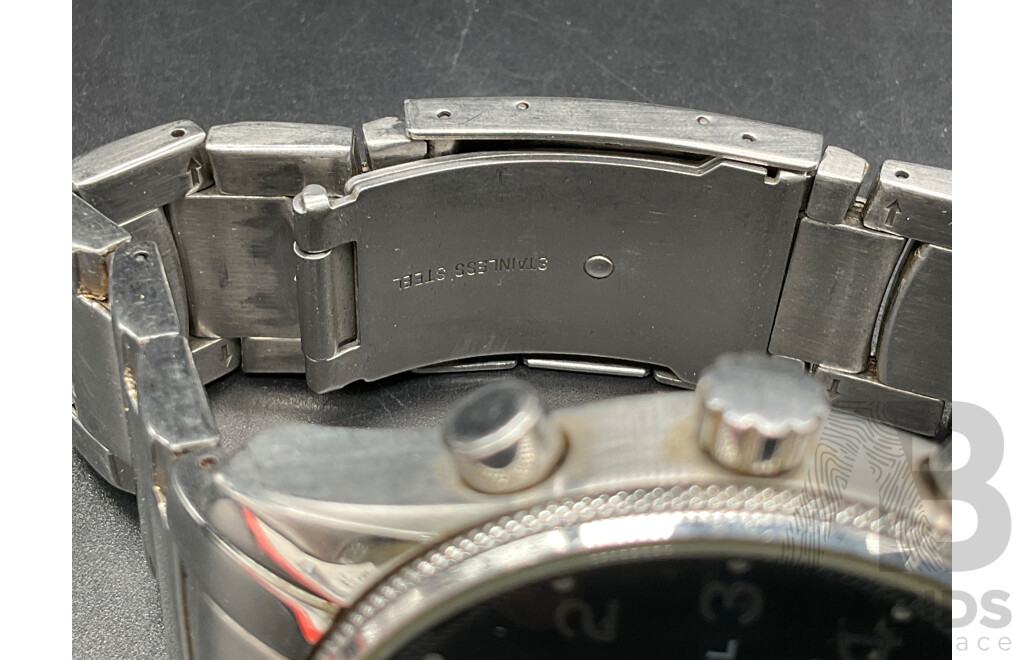 FOSSIL (FS-4249) Men's Chronograph Black Dial Watch