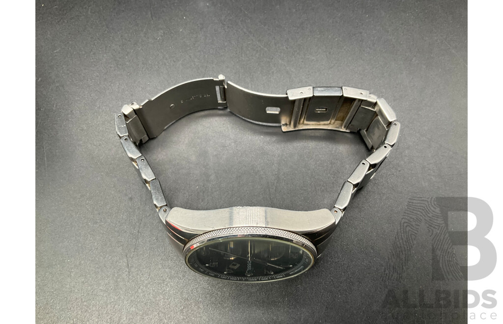 FOSSIL (FS-4249) Men's Chronograph Black Dial Watch