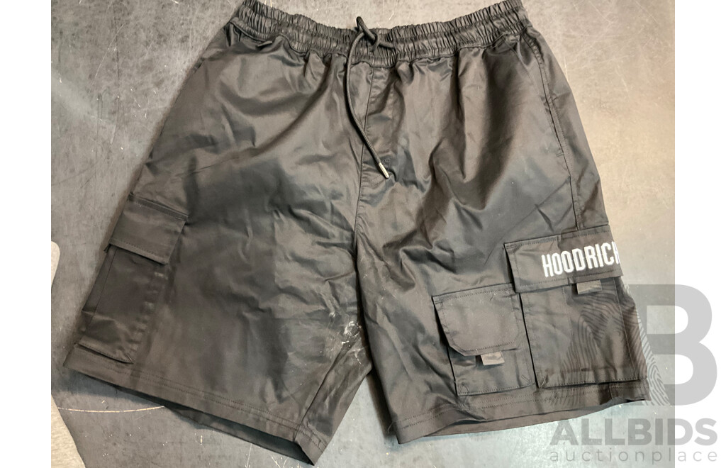 Assorted Nike, Hoodrich Apparels - Various Sizes - Lot of 8