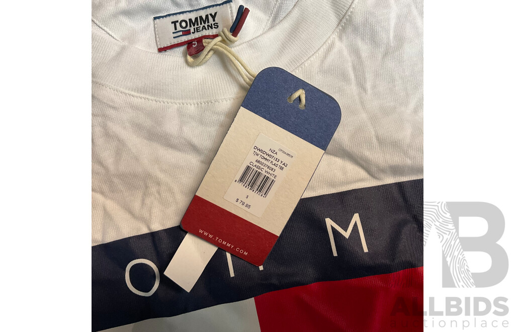 Tommy Jeans, Adidas  Women's Short T-shirt & Hoodies - Size S - Lot of 3