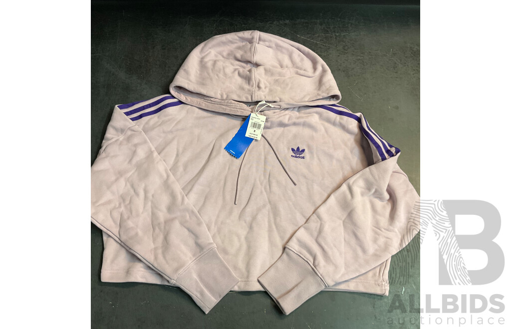 Tommy Jeans, Adidas  Women's Short T-shirt & Hoodies - Size S - Lot of 3