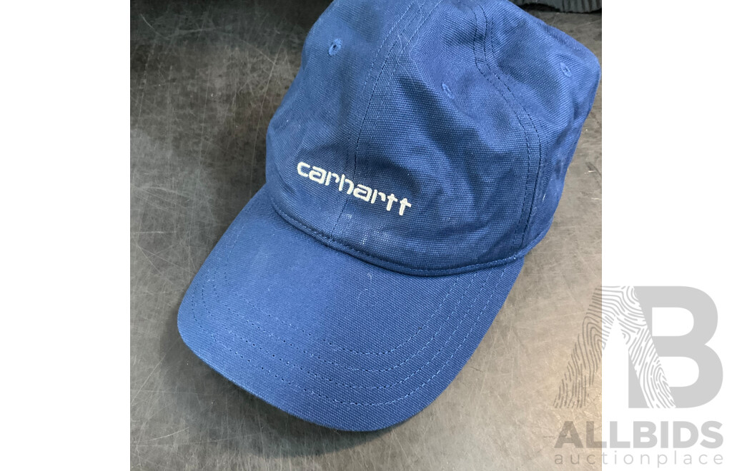 Under Armour Size XL Jacket & Size L Pants & Carhartt Blue Hat - Lot of 3