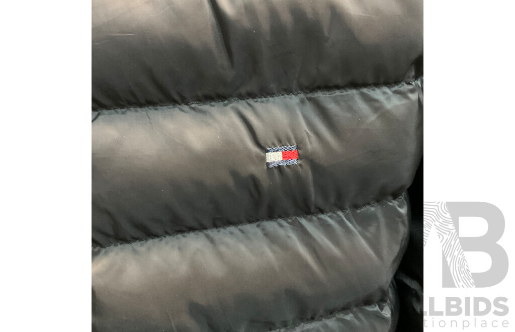 Tommy Hilfiger Core Packable Black Jacket - Size S - ORP$ 349